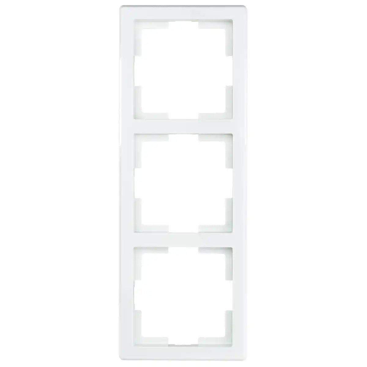 Bild 1 von Abdeckrahmen 'Designline' 3-fach weiß