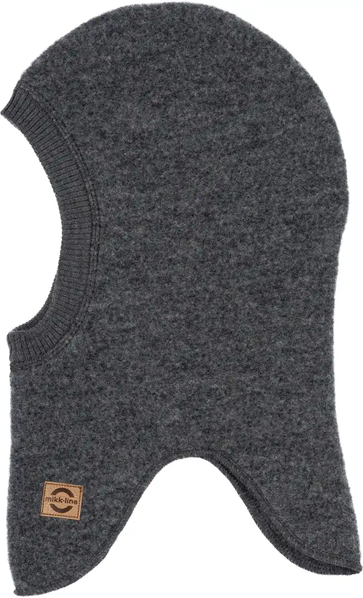 Bild 1 von Mikk-Line Schlupfmütze mit Merinowolle, grau, Gr. 110/116