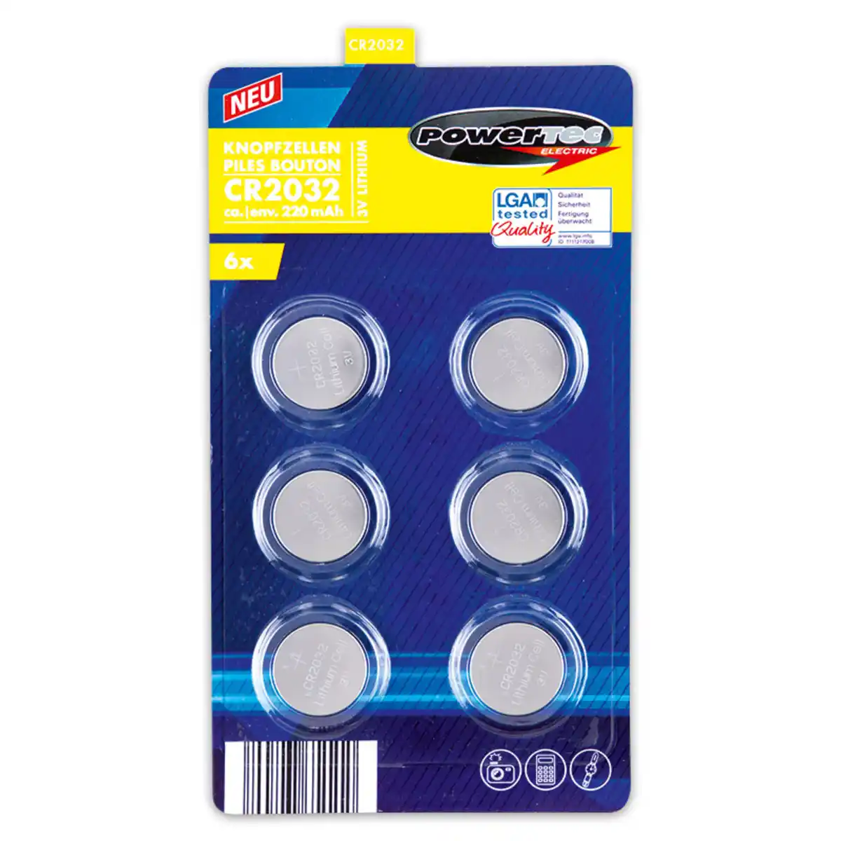 Bild 2 von Powertec Electric Knopfzellen