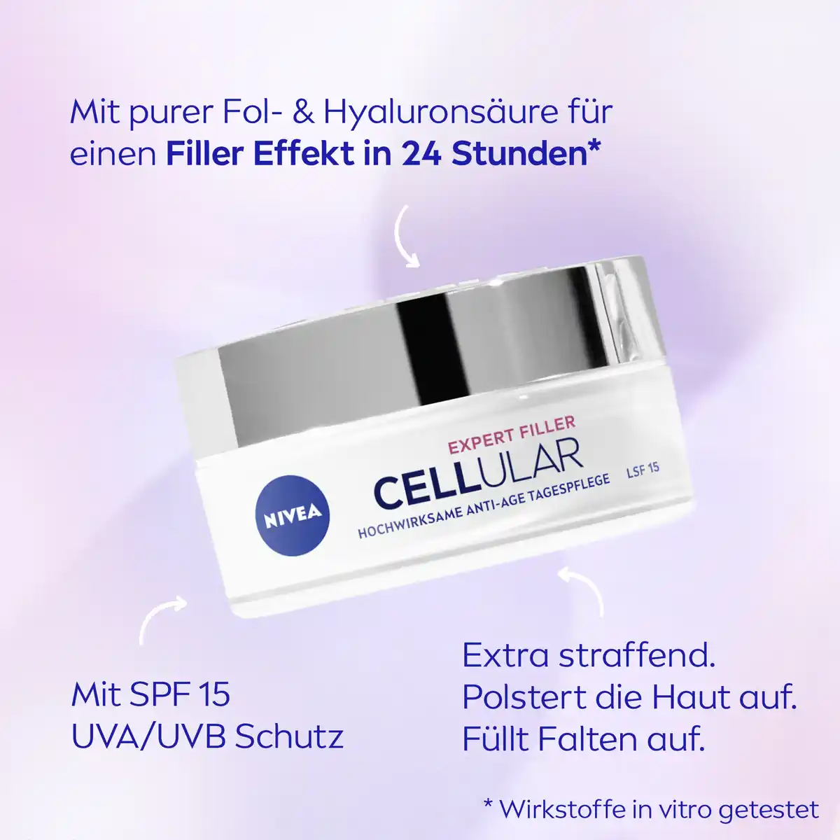 Bild 4 von NIVEA Expert Filler Cellular Hochwirksame Anti-Age Tagespflege LSF15, 50 ml