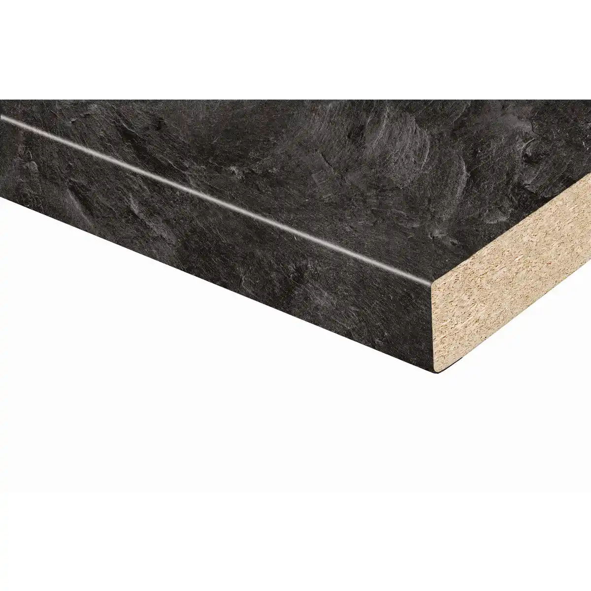 Bild 1 von Arbeitsplatte 'Schiefer 3953' grau 2800 x 635 x 28 mm