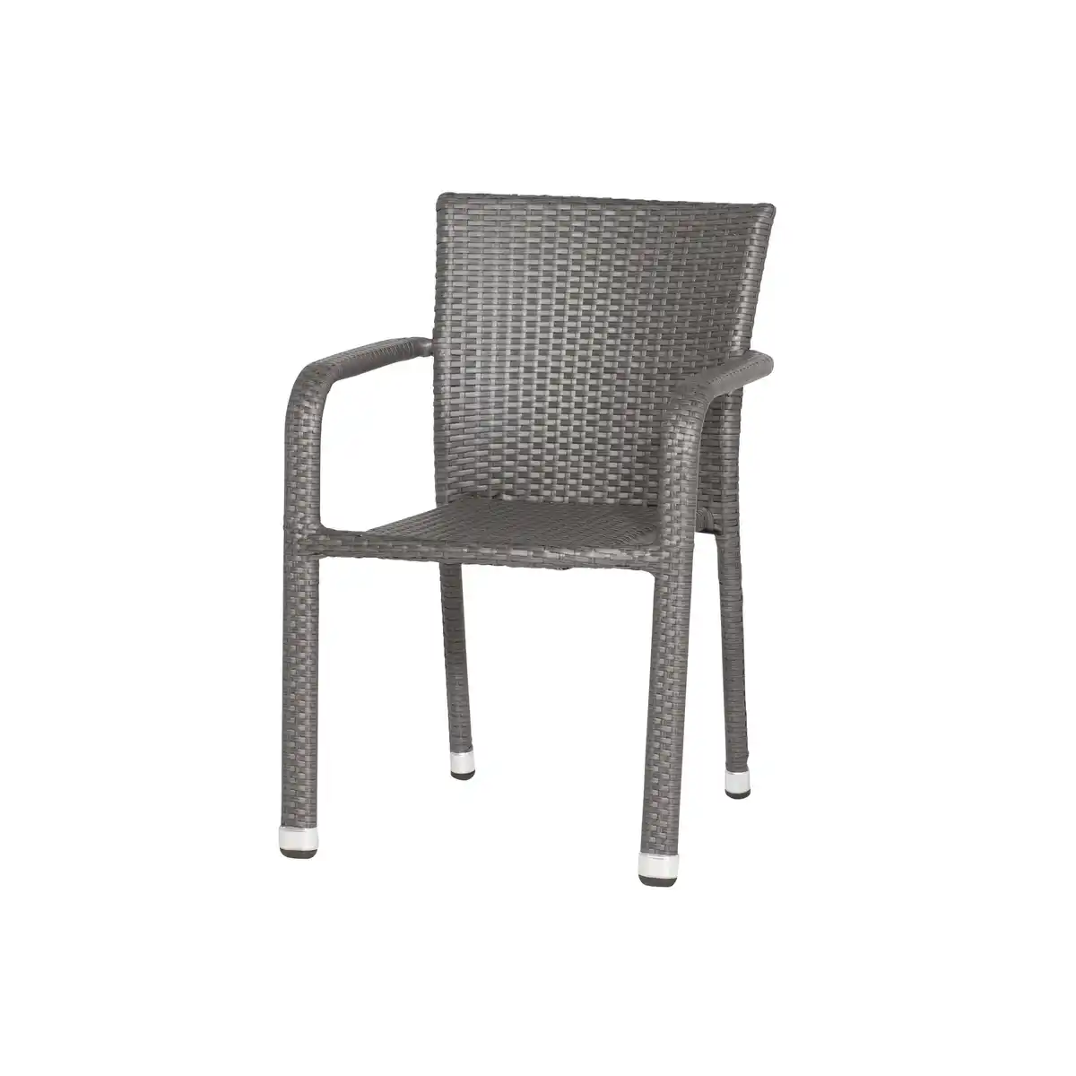 Bild 1 von Siena Garden Stapelsessel 'Minas' schwarz 60 x 56 x 83 cm