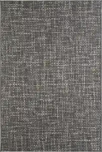 Andiamo In- und Outdoorteppich Oakland 133 x 190 cm anthrazit-creme