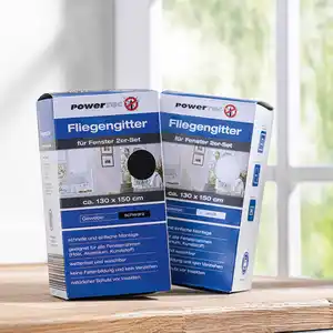 Powertec Insect Fenster-Fliegengitter 2er-Set