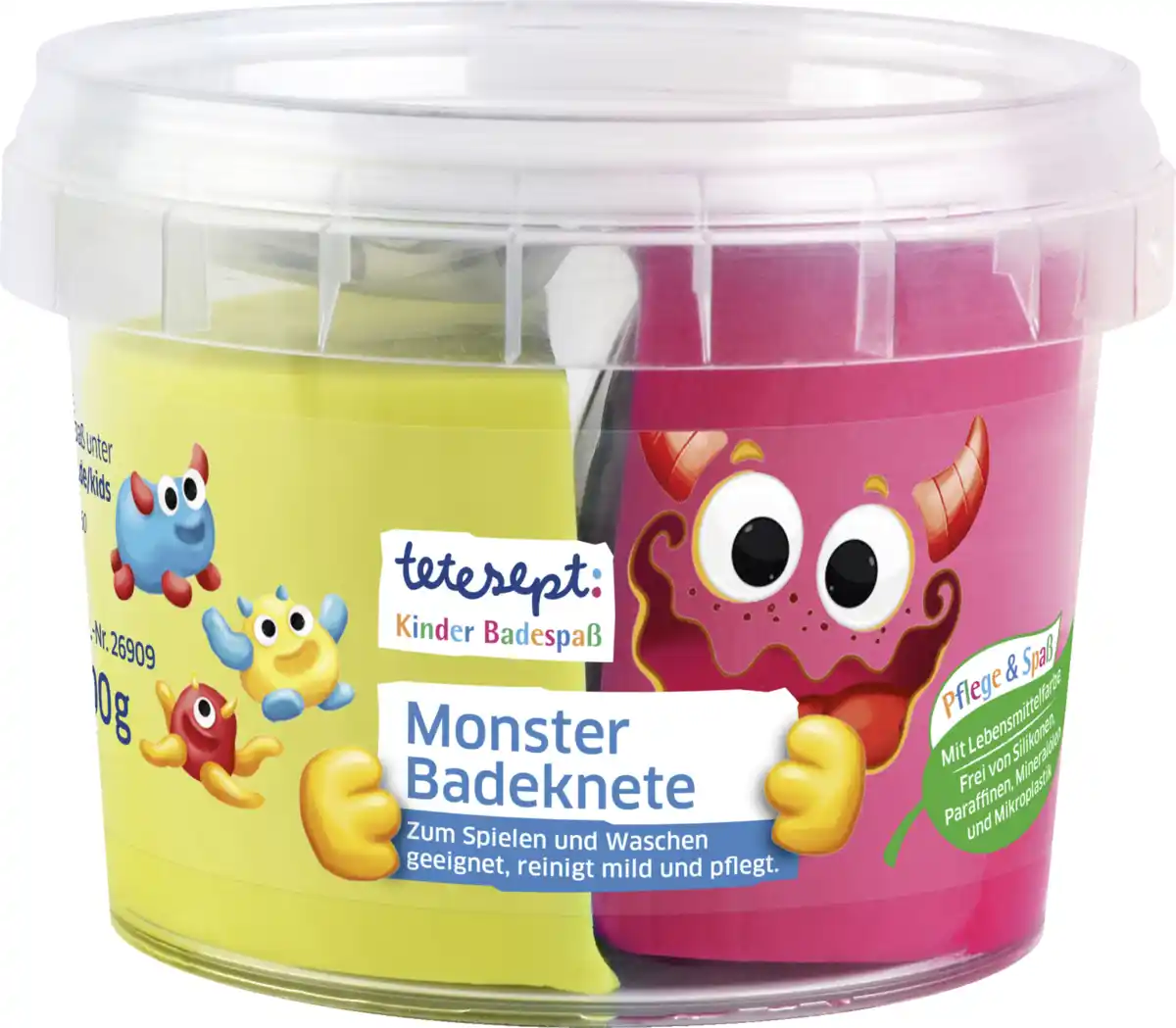 Bild 1 von tetesept Kinder Badespaß Monster Badeknete, 100 g