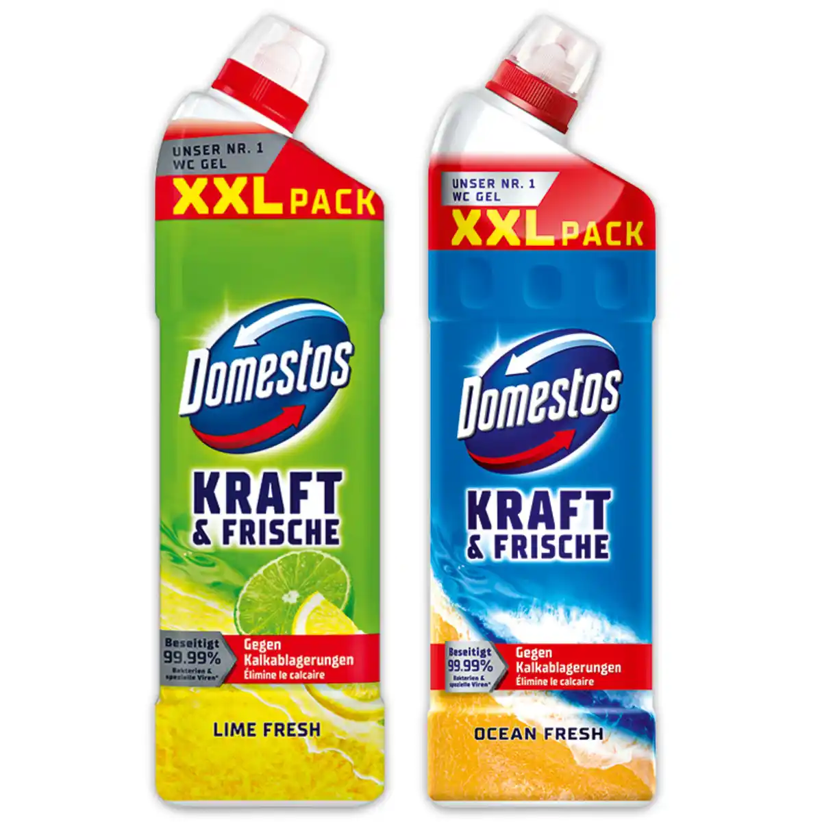 Bild 1 von Domestos Kraft & Frische WC Gel