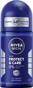 NIVEA MEN Protect & Care Anti-Transpirant Roll-On, 50 ml