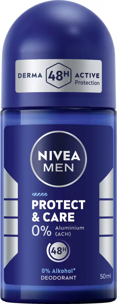 Bild 1 von NIVEA MEN Protect & Care Anti-Transpirant Roll-On, 50 ml