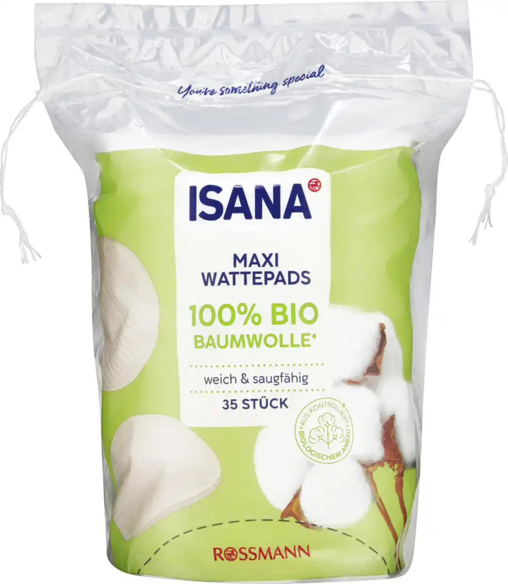 Bild 1 von ISANA Bio Maxi Wattepads