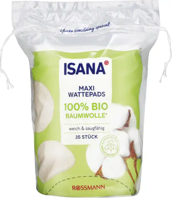 Bild 1 von ISANA Bio Maxi Wattepads