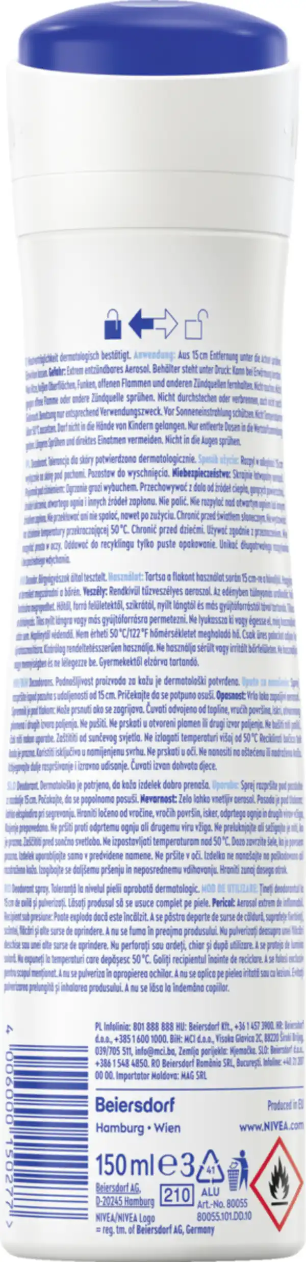 Bild 2 von NIVEA summer happiness Fresh Deodorant Spray, 150 ml