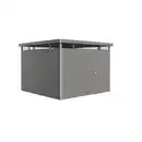 Bild 1 von Biohort Gerätehaus 'HighLine H6' 315 x 315 cm quarzgrau-metallic mit Standardtür