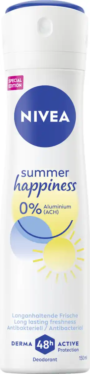 Bild 1 von NIVEA summer happiness Fresh Deodorant Spray, 150 ml