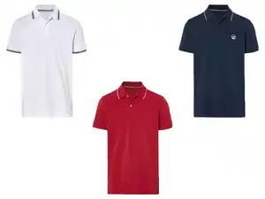 LIVERGY® Herren Poloshirt, mit kleinen Seitenschlitzen