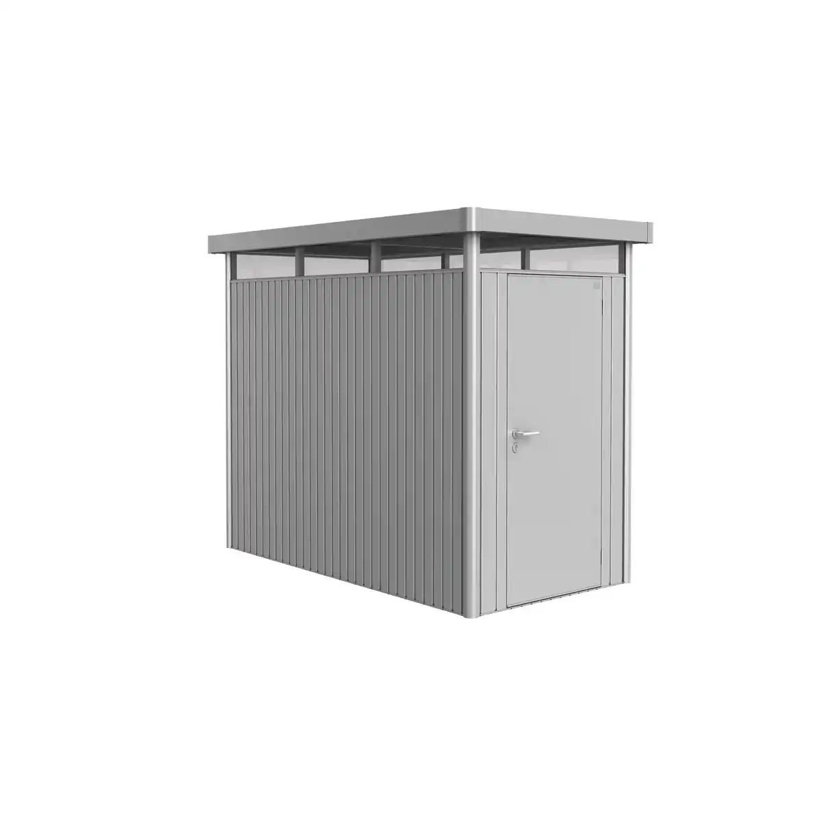 Bild 1 von Biohort Gerätehaus 'HighLine' silbern metallic 155 x 275 cm