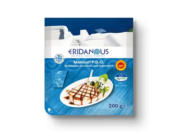 Bild 1 von Eridanous Manouri Käse g.U.,  200 g