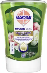 Sagrotan No-Touch Nachfüller Flüssige Handseife Grüner Apfel & Jasminblüte, 250 ml