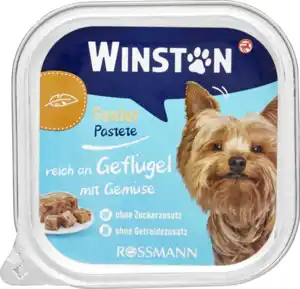Winston Senior Menü reich an Geflügel mit Gemüse, 150 g
