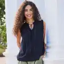 Bild 1 von Damen-Bluse mit Spitze