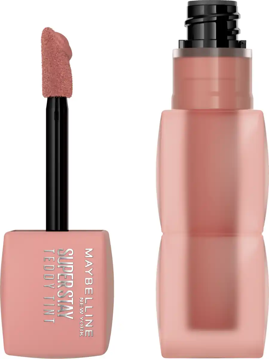 Bild 1 von Maybelline New York Superstay Teddy Tint Lippenstift 10 Current Mood, 5 ml