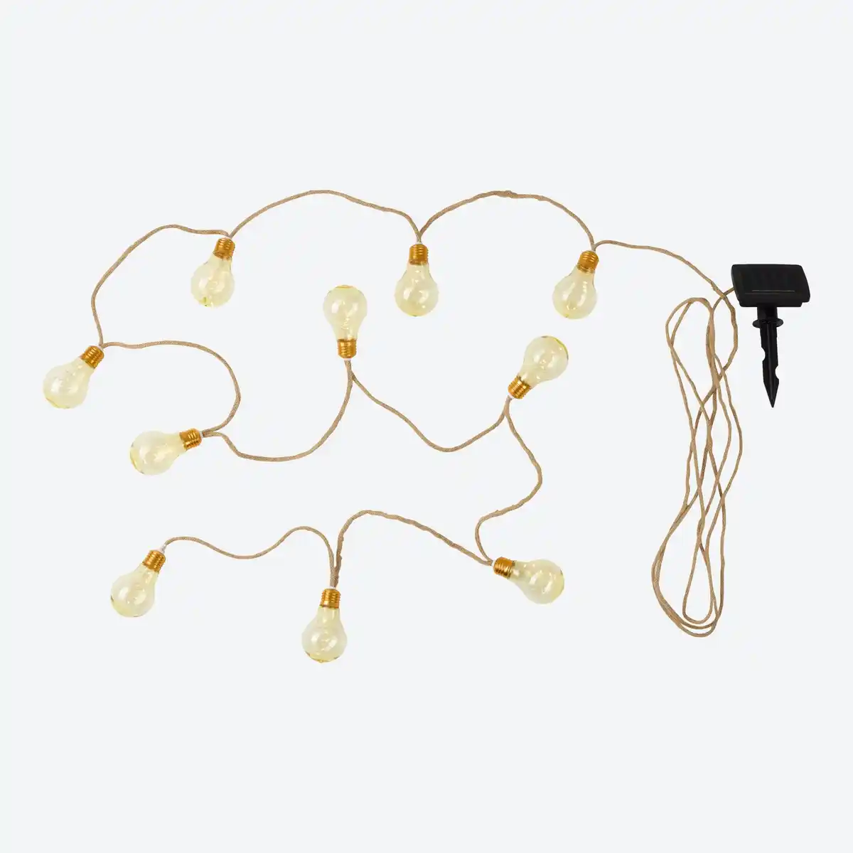 Bild 3 von Solar-Lichterkette mit Glühbirnen, ca. 6,2 m