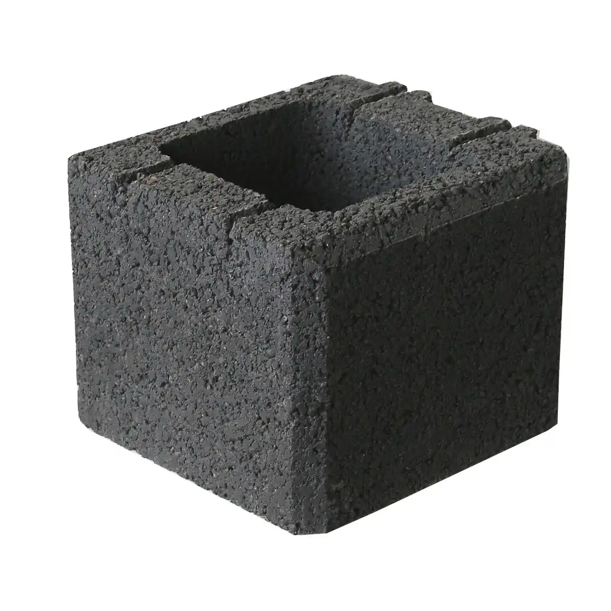 Bild 1 von EHL Mauerstein 'Planomur' anthrazit 25 x 25 x 20 cm
