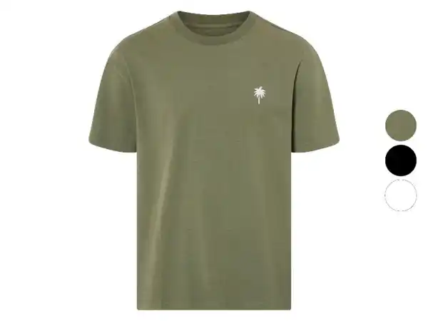 Bild 1 von LIVERGY® Herren Oversize-T-Shirt, mit Rückenprint
