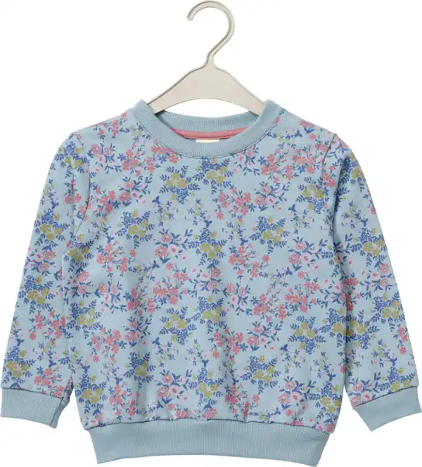 Bild 1 von ALANA Sweatshirt mit Blumen-Muster, blau, Gr. 122