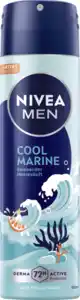 NIVEA MEN Anti-Transpirant Spray Cool Marine, 150 ml