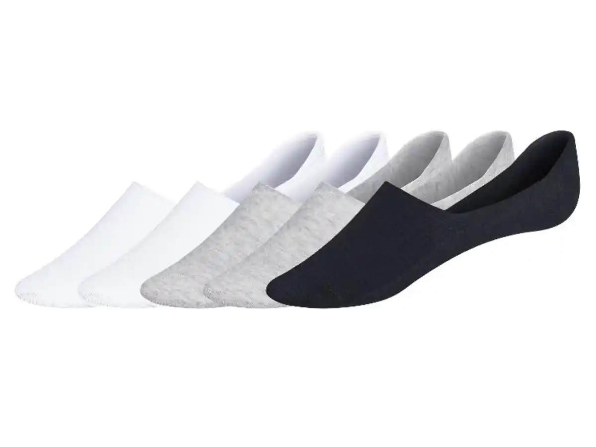 Bild 2 von esmara® Damen Füßlinge, 5 Paar, mit Bio-Baumwolle