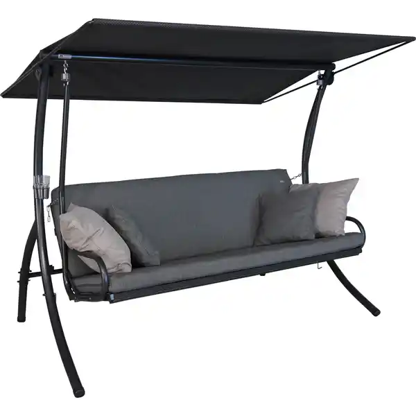 Bild 1 von Angerer Freizeitmöbel Hollywoodschaukel 'Elegance' Smart stone 210 x 210 cm