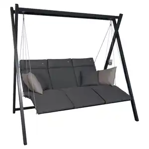 Hollywoodschaukel Relax 'Smart' 3-Sitzer stone