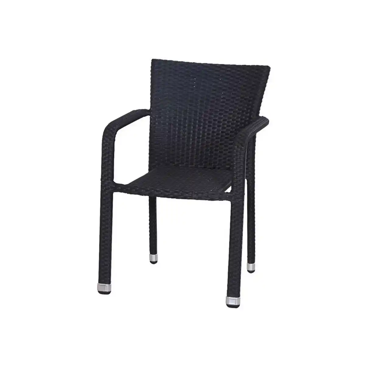 Bild 1 von Siena Garden Stapelsessel 'Minas' schwarz 56 x 83 x 60 cm