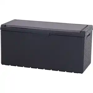 Siena Garden Kissenbox 'Portonovo' anthrazit 61 x 58,7 x 123,7  cm