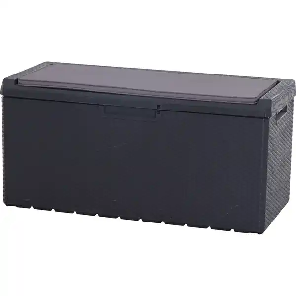 Bild 1 von Siena Garden Kissenbox 'Portonovo' anthrazit 61 x 58,7 x 123,7  cm