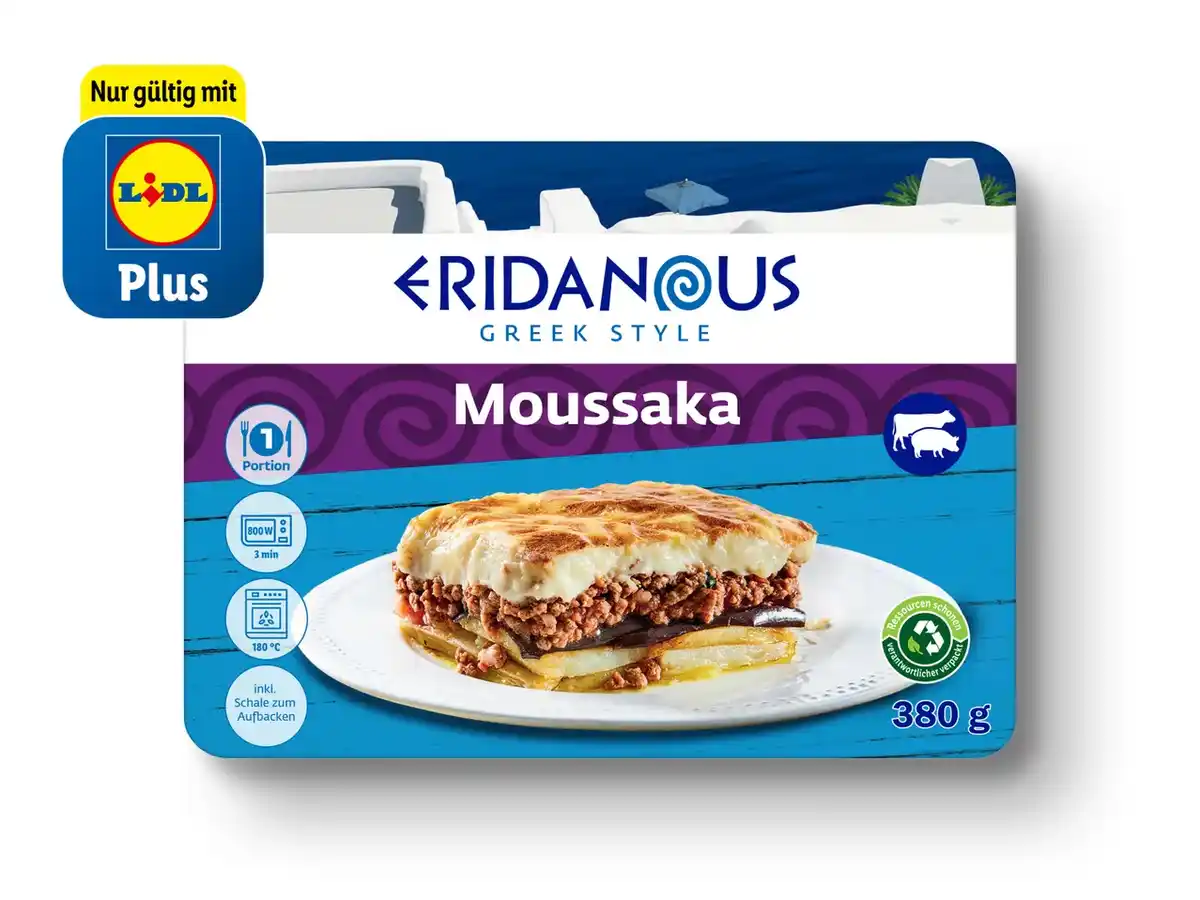 Bild 1 von Eridanous Moussaka,  380 g