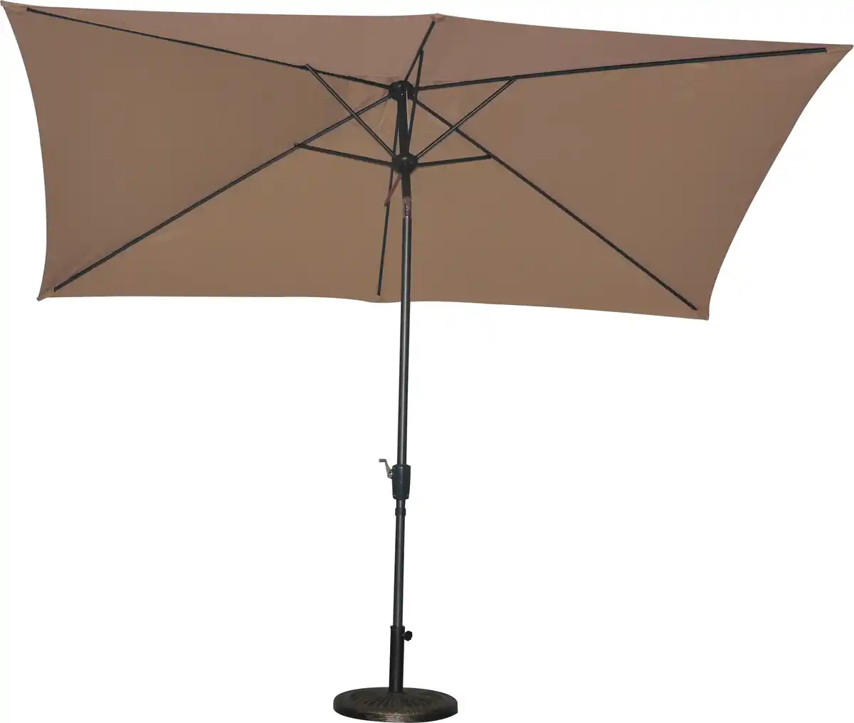 Bild 1 von TrendLine Marktschirm Lagos mocca, 200 x 300 cm