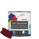 Bild 1 von toom 2in1 Buntlack 'Abendrot' purpurrot glänzend 375 ml