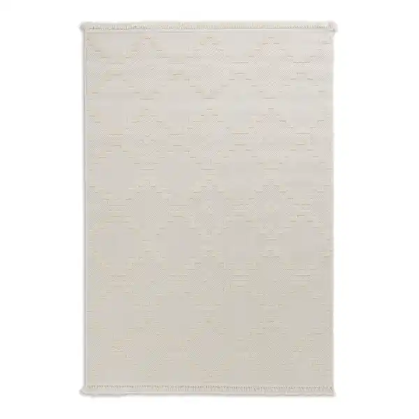 Bild 1 von Schöner Wohnen Kollektion In-& Outdoor-Teppich 'Summer' creme Quadrate 133 x 190 cm