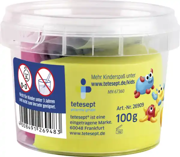 Bild 2 von tetesept Kinder Badespaß Monster Badeknete, 100 g