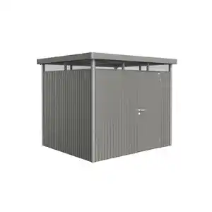 Biohort Gerätehaus 'HighLine 3' 275 x 235 cm Quarzgrau metallic