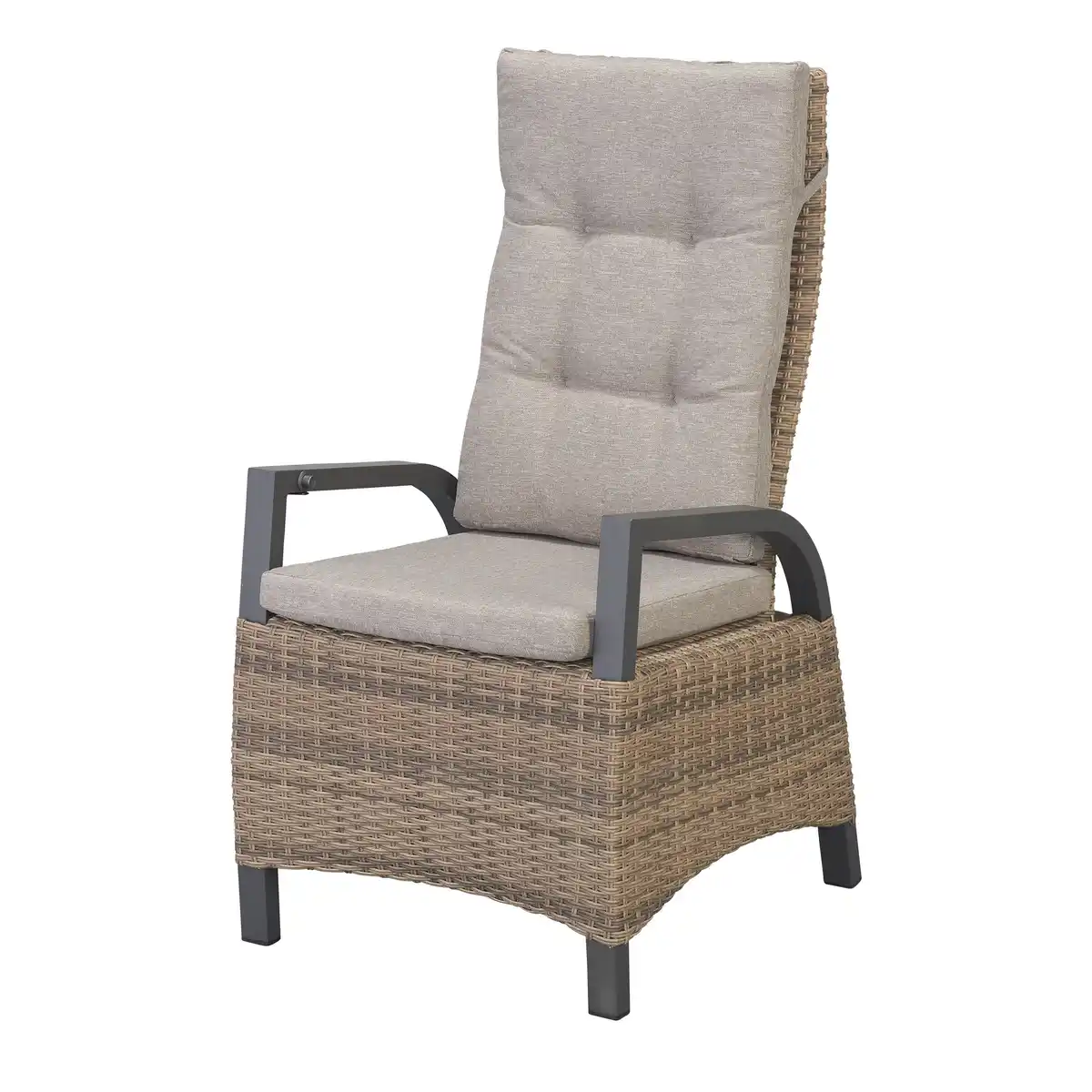 Bild 1 von Hochlehner 'Amelia' grau/beige 60 x 68 x 110 cm