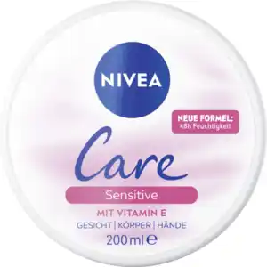 NIVEA Care Creme Sensitive, 200 ml