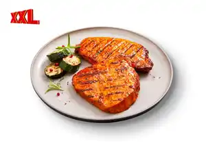 Grillmeister Schweine-Sommersteaks,  1 kg