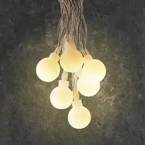 Solar-Kugel-Lichterkette mit 50 LEDs