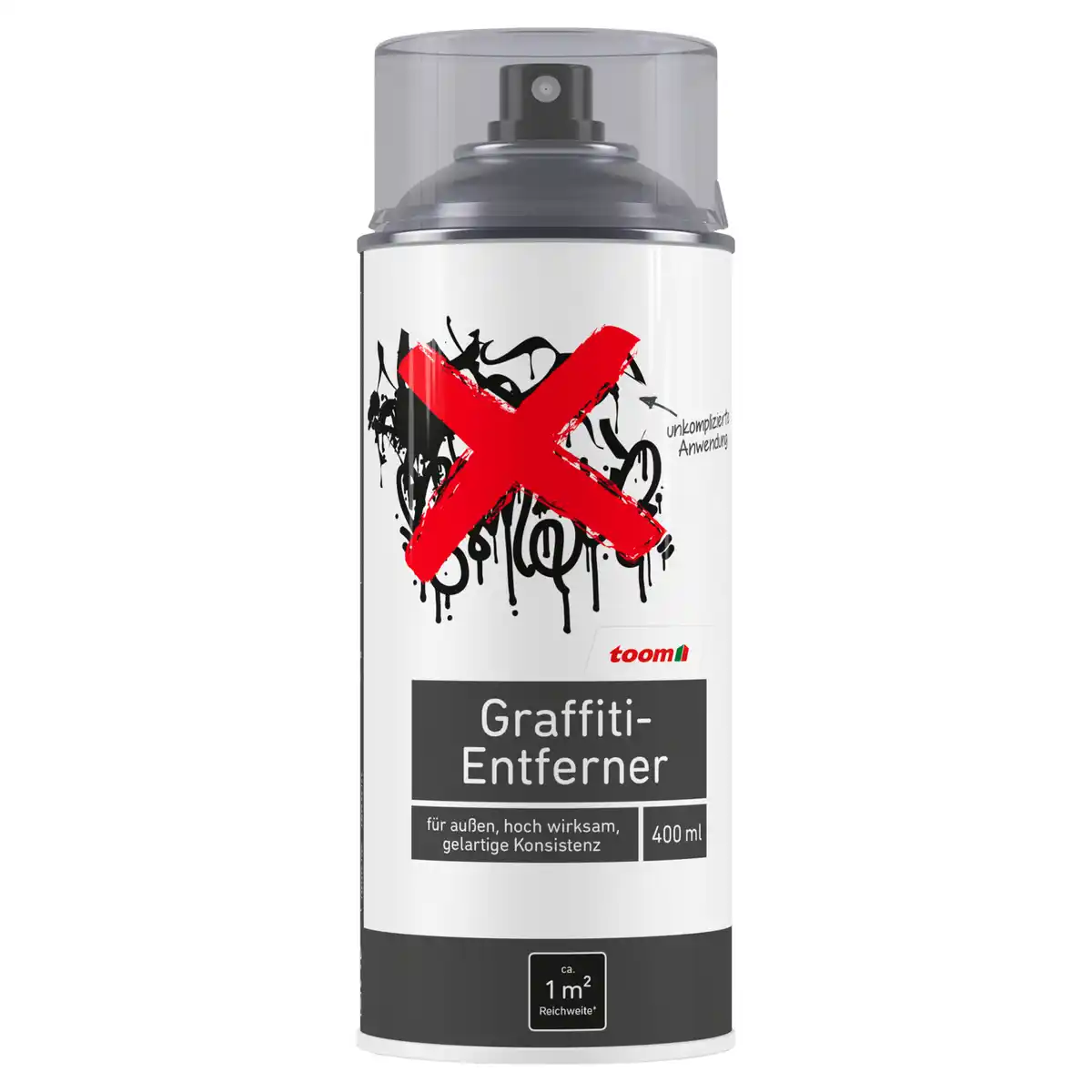 Bild 1 von toom Graffiti-Entferner 'transparent' seidenmatt 400 ml
