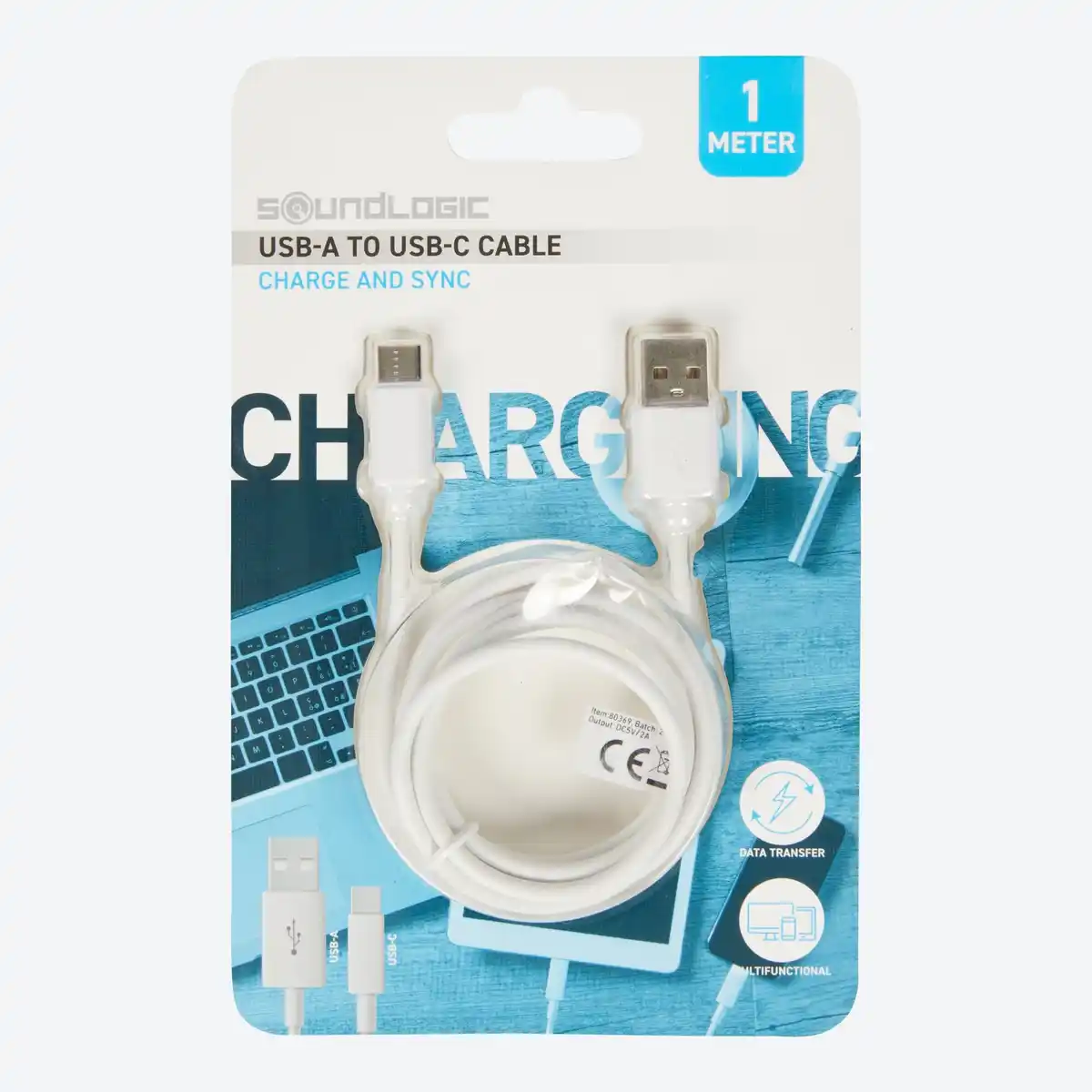 Bild 3 von Soundlogic Ladekabel, USB-Type-A zu USB-Type-C, ca. 1m