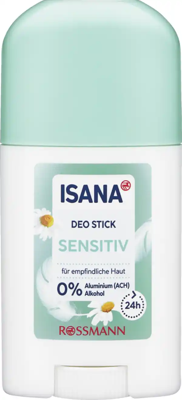 Bild 1 von ISANA Deo Stick Sensitiv, 50 g