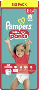 Pampers Baby Dry Pants Windeln Gr.5 Junior 11-17kg Big Pack