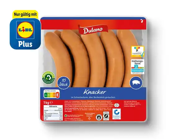 Bild 1 von Dulano Knacker/Delikatess Krakauer,  1 kg